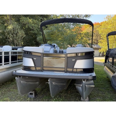 2026 Godfrey MC235ULC Triple Pontoon Boat - Silver/Black